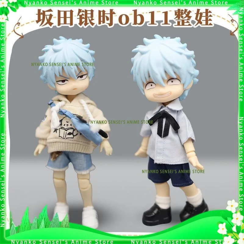 

В наличии Sakata Gintoki Ob11 Полный набор кукол GINTAMA 12-точечная фигурка Аниме Модели Игрушечная кукла Подарок Хобби BJD China Ver.