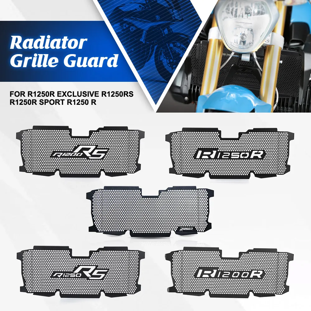 2019- 2024 For BMW R1250R Exclusive R1250RS R1250R Sport R1250 R Radiator Grille Guard Cover Protector R1200 RS R1200R 2015-2018
