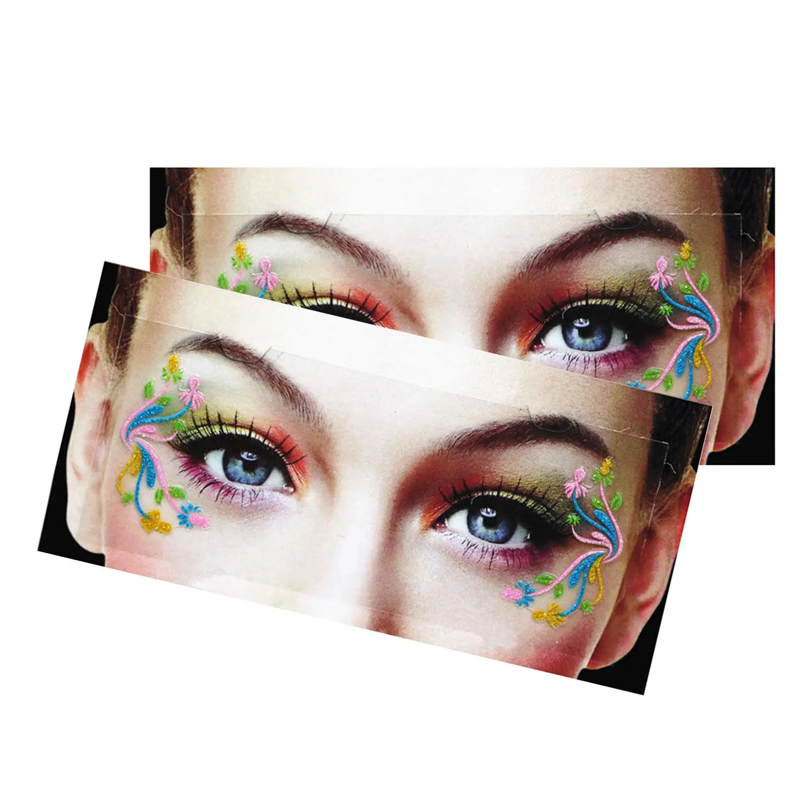 2-6pack Eye Shadow Stickers Eye Makeup Stickers for Eye Body Makeup Masquerade