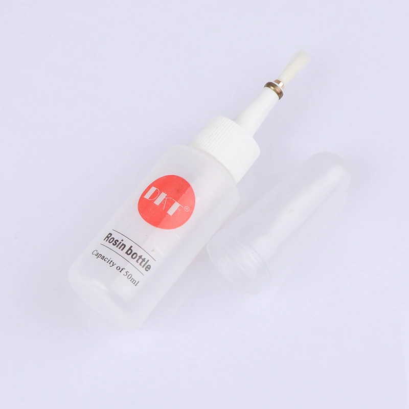 50ml Klare Kunststoff-Flussmittel-Pastenflasche mit Tropfer und Pinsel, Alkohol-Harz-Lötwerkzeug – Detail 8