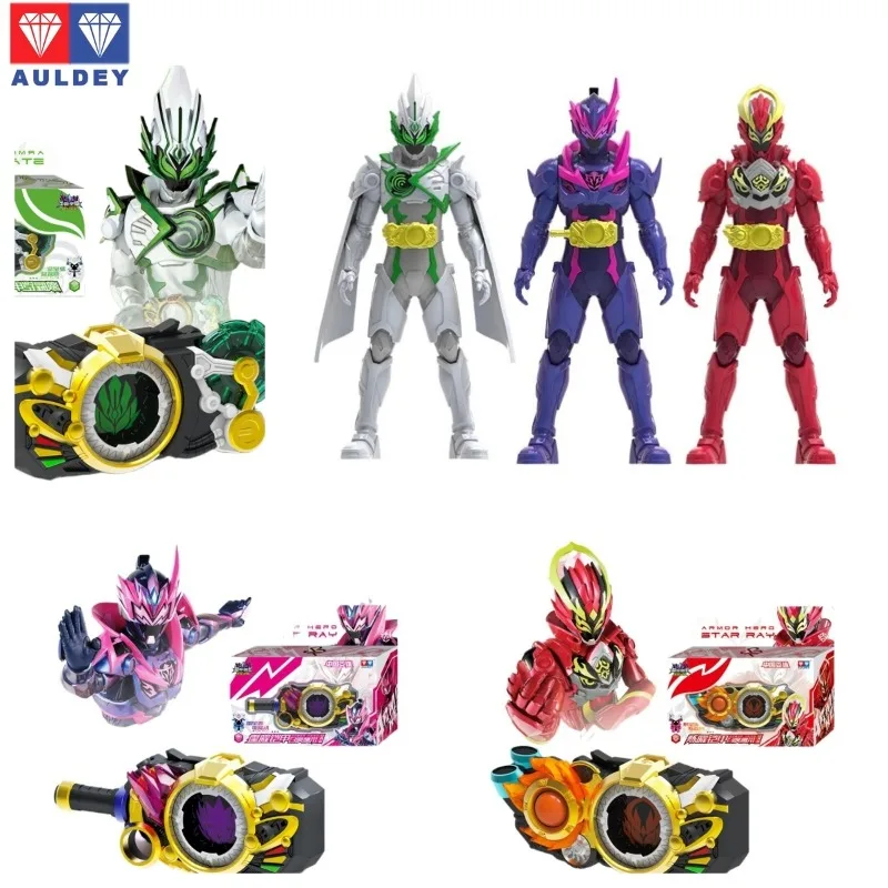 

AULDEY Armor Hero Thunder Flame/Forge Flame/Battle Flame Action Figure Soft Vinlic Model Kit Toys Gift for Kids Boys Collection