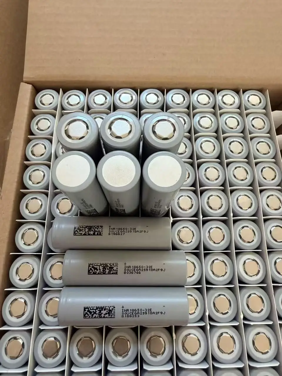 1-20PCS 18650 3.7V 3200mAh HighCapacity Rechargeable Lithium Battery Cell Flashlight Mini Fan Power Bank DIY Electronic Project