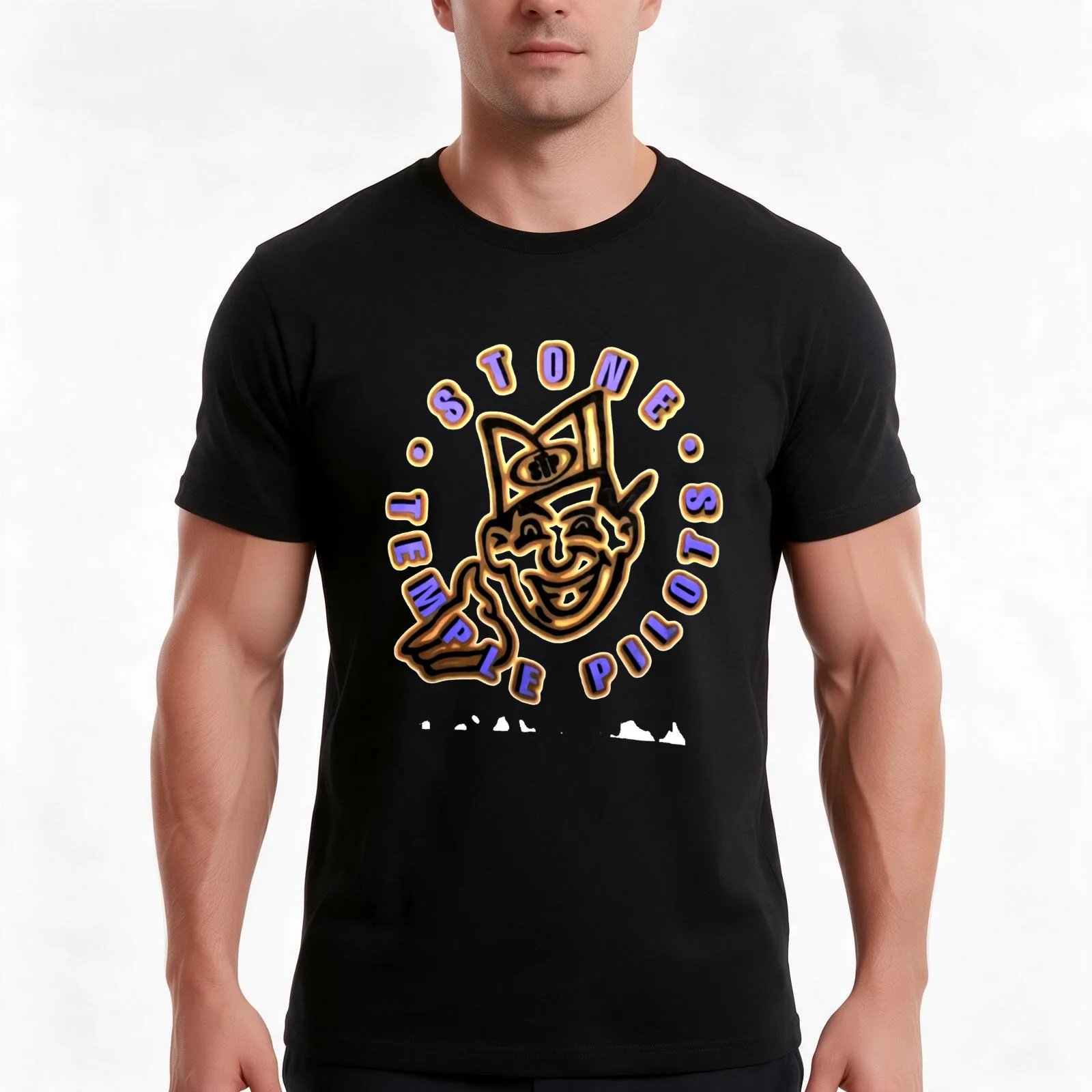 1993 Stone Temple Pilots Vintage Plush Era Core Album Promo Tee 90_s-- T-Shirt Summer Casual Cotton Tee, Unisex Men Women