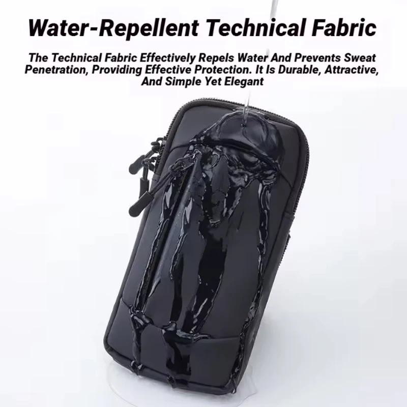 Running Armband Phone Holder, Universal Sports Arm Pouch, Waterproof and Multifunctional, Suitable for Running, Cycling, Fitness, Adjustable
