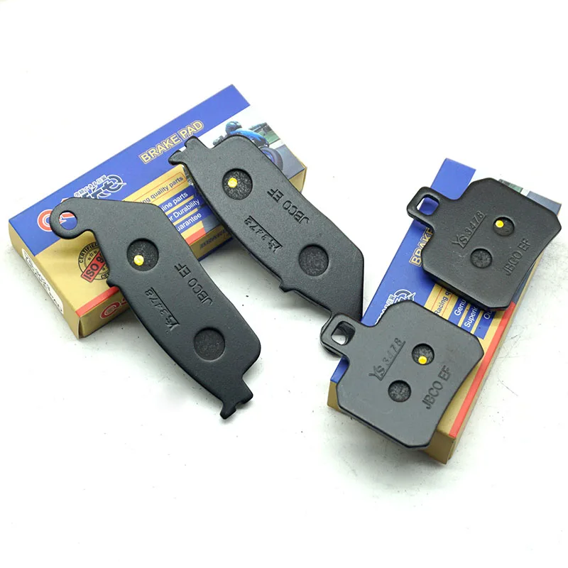 Motorcycle Front Rear Brake Pads for YAMAHA VP125 X-City (16P) 2008-2010 YP125 X-MAX Sport Edition 2011-2013 VP YP 125