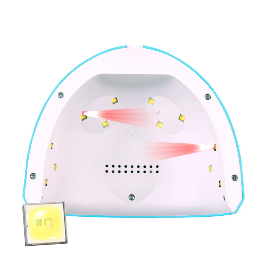 1 pz essiccatore per unghie sensore intelligente 12 LED 36 W gel polimerizzazione lampada timer gel per unghie polacco macchina per polimerizzare strumento per manicure