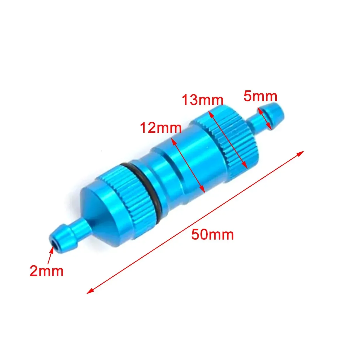3mm High Precision Big Fuel Filter for Petrol RC Airplane/Car - Durable Tank Accessories, Efficient Fuel Flow