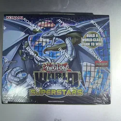 Yugioh KONAMI Duel Monsters TCG World Superstars WSUP English 1st Edition Collection Sealed Booster Box