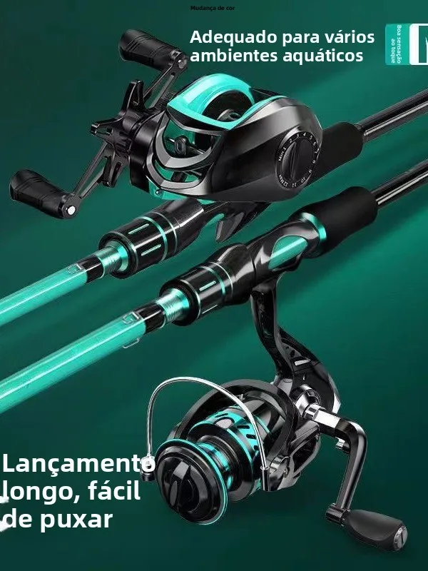 newbie-carbon-fiber-far-casting-fishing-rod-set-with-reel-beginner-lure-rod-kit-ultralight-travel-fishing-gear-dropshipping