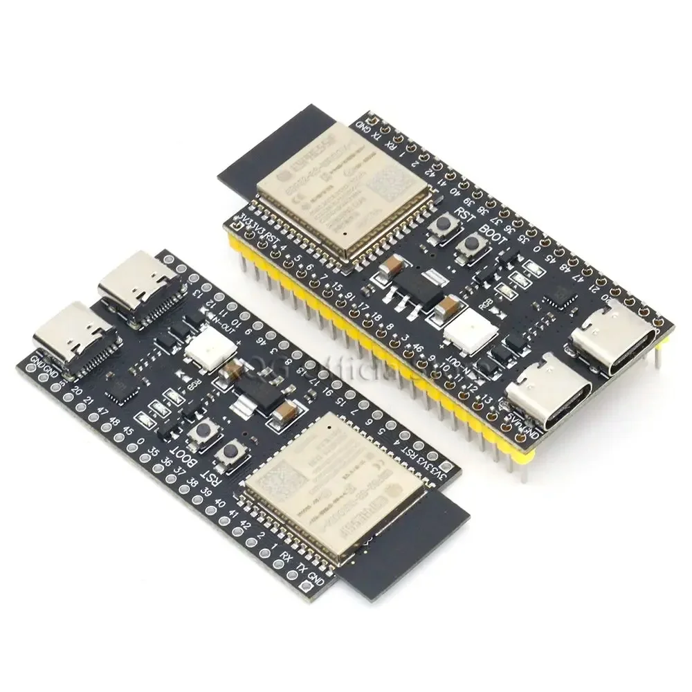 onboard WROOM-1-N16R8 module development board of the ESP32 S3 core board