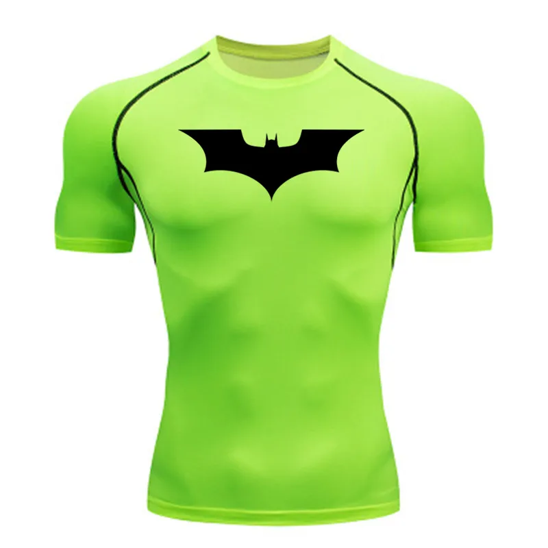 Manga Curta Masculina Split Praia Natação Camisetas, Proteção UV Rash Guard, Apertado Esportes Aquáticos, Roupas de Surf, Swim Top