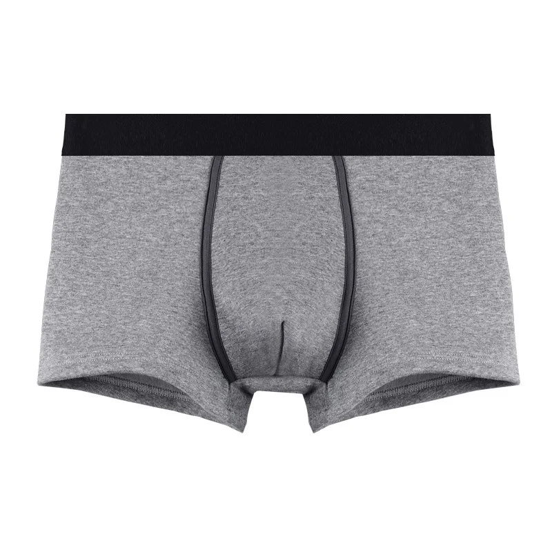 

Winter Warm Velvet Boxer Shorts Mens Underwear Solid Panties Breathable Middle Waist U Covex Pouch Underpants Cueca Calzoncillo
