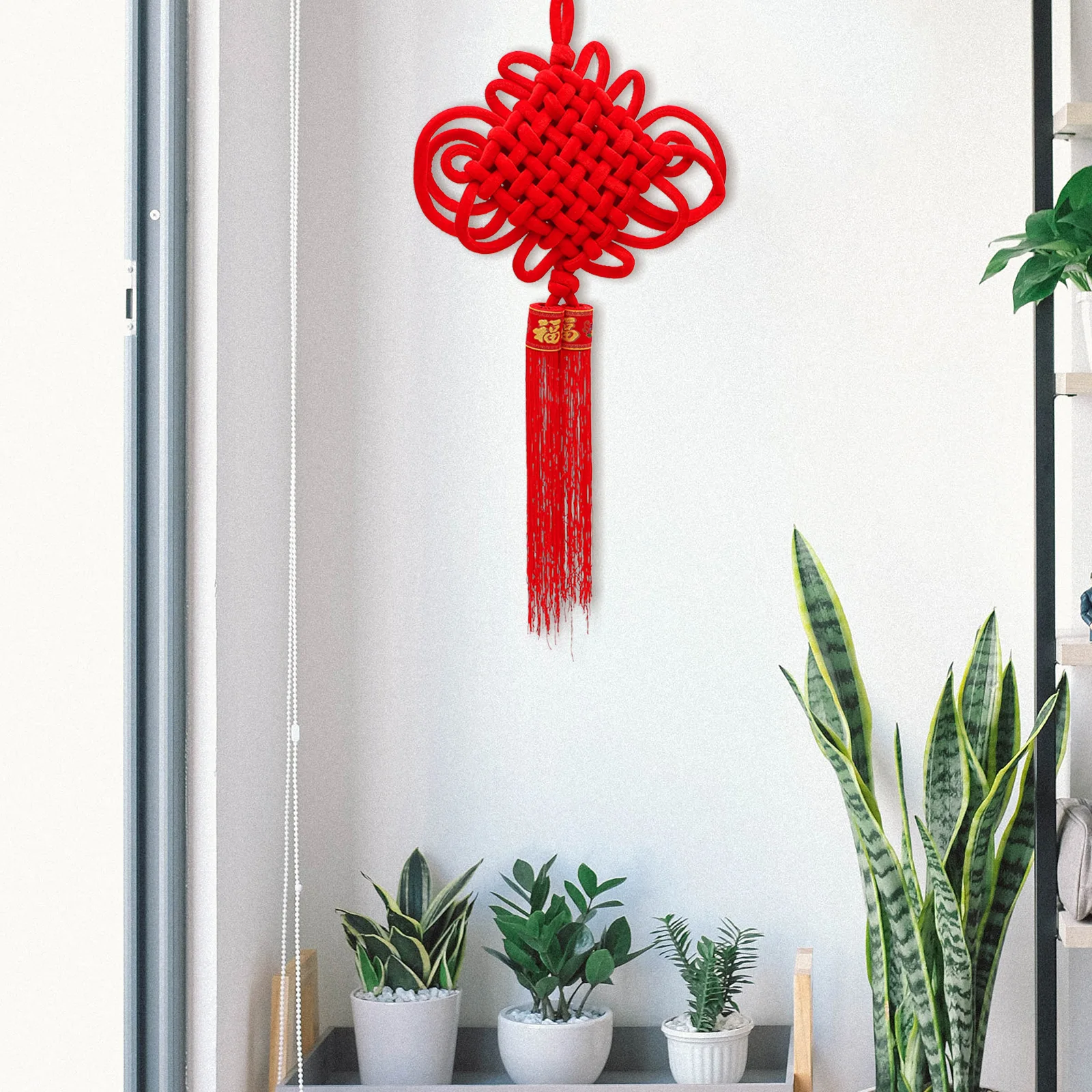 

Chinese Knot Pendant Home Decor Tassel Wall Hanging nament Premium Material No Strange Smell Brightening Embellishing Home