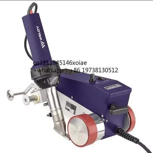 Weldy Foiler ETL 20mm/30mm Overlap PVC Banner Maquina De Soldar Geomembrana Automatic Hot Air Welder Plastic Welding Machine