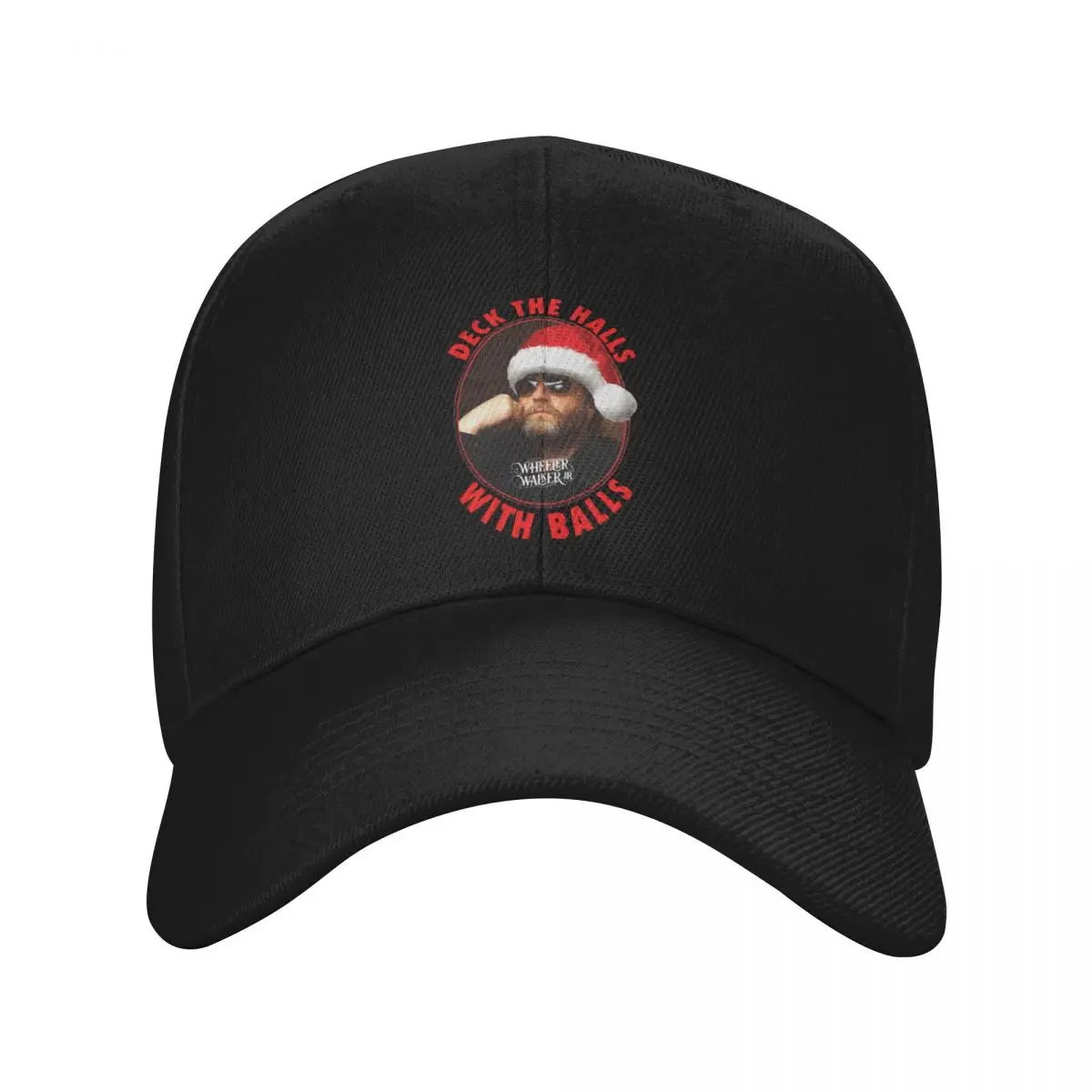 Wheeler Walker Jr Deck The Halls with Balls Christmas Baseball Cap Brand Man cap fashionable New In The Hat Icon Men Women's