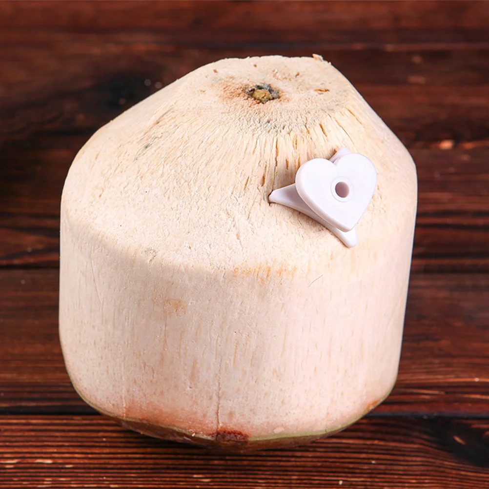 

30Pcs Reusable Plastic Cocoanuts Opener Portable Tool Easy Hole Maker Cocoanuts Supplies Cocoanut Accessory