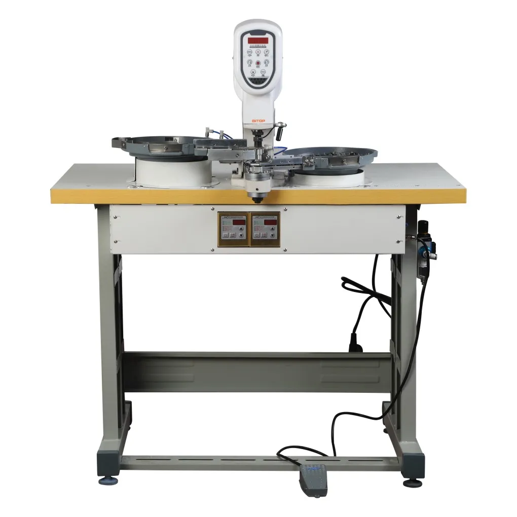 BT-A868 Electric Industrial Plastic Snap Button Machine Fully Automatic