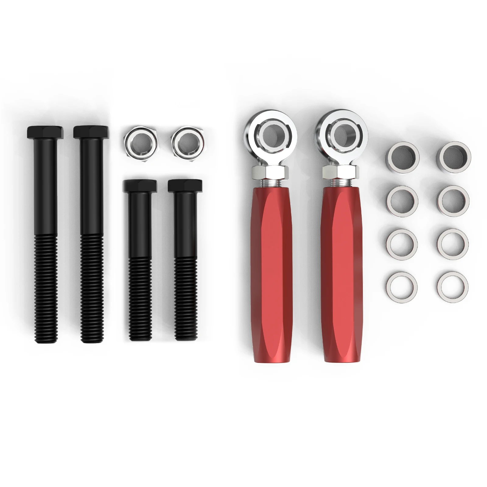 

BEVINSEE Adjustable Outer Tie Rod Ends for Maximum Power Bump Steer Kit for ford Mustang GT V8 Roush & Saleen Vehicles 1979-1993
