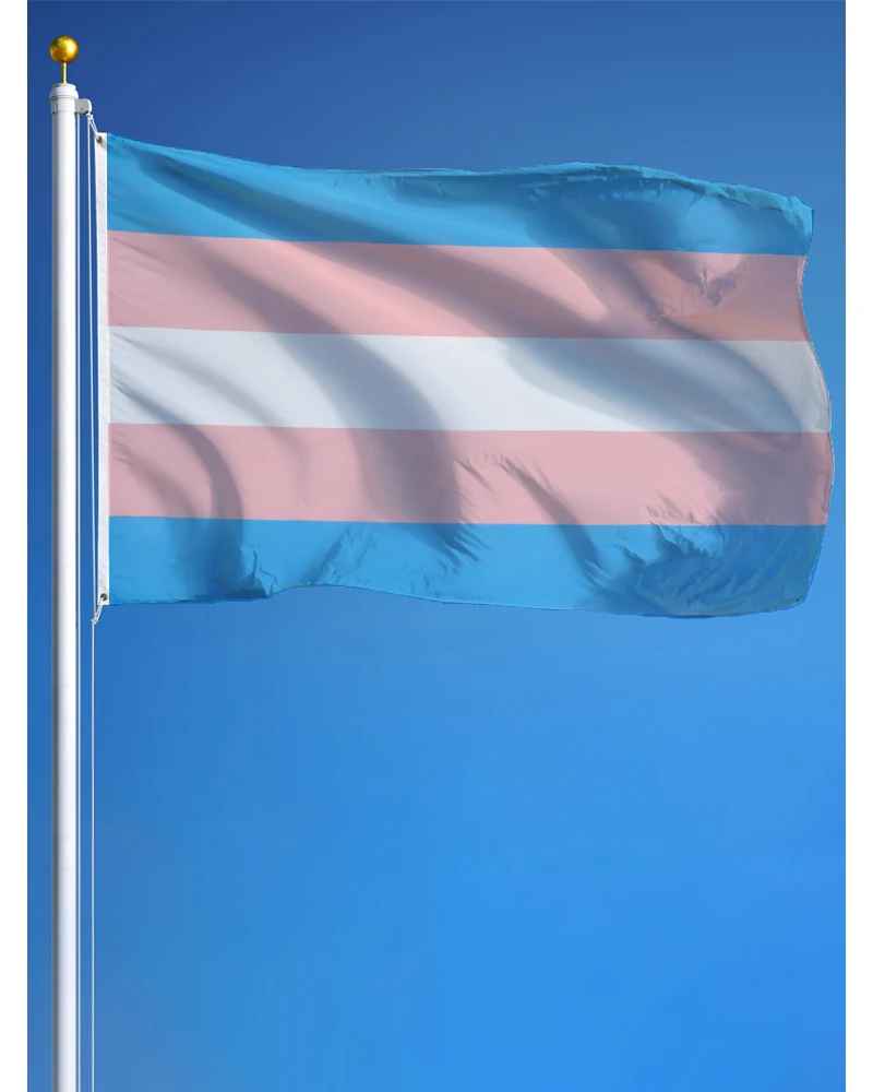 60x90cm 90x150 Transgender Flag Banner Tapestry