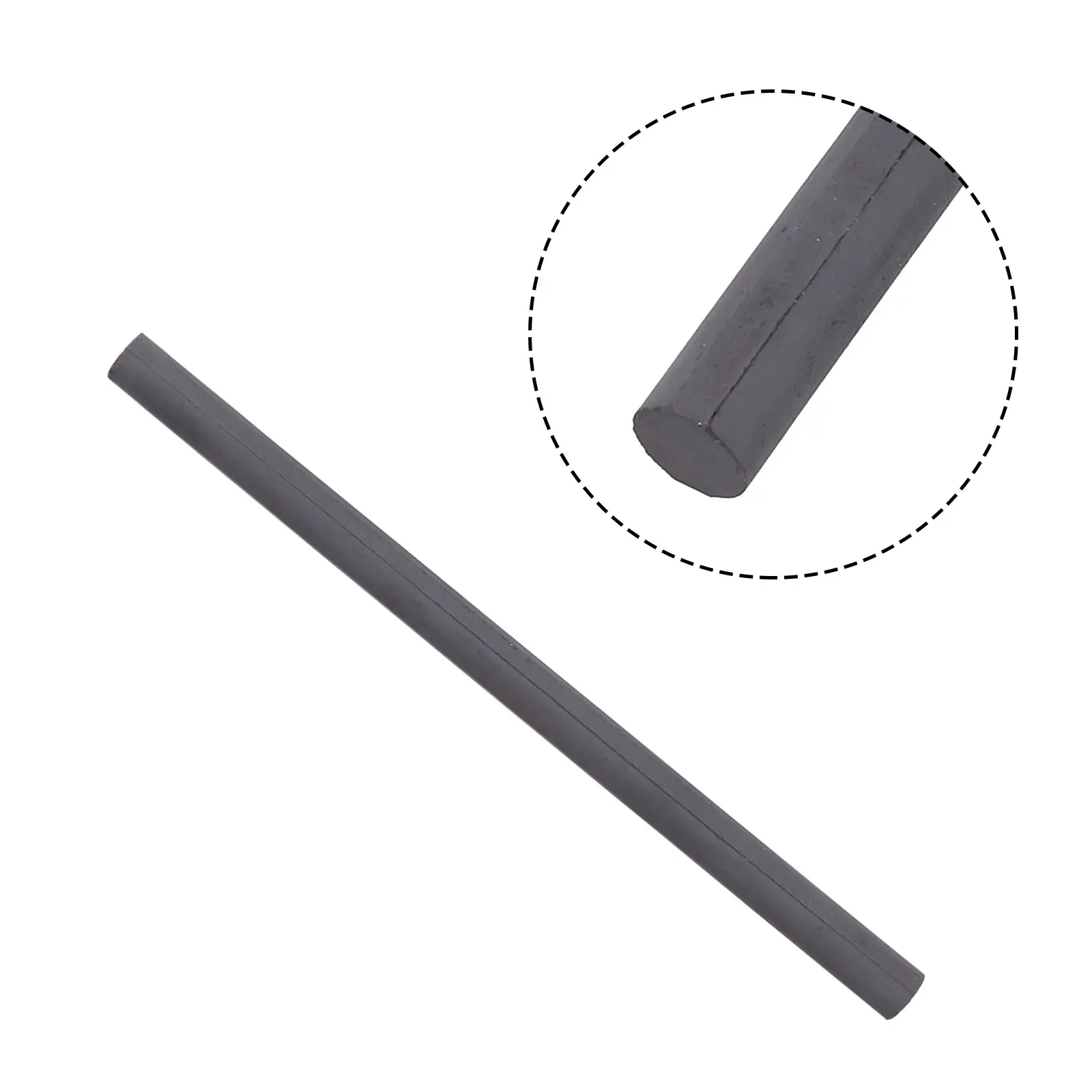 1pc High Frequency Magnetic Rod Ni Zn Ferrite High Q Magnetic Rod 12x100/200mm Power Tool Replacement Parts