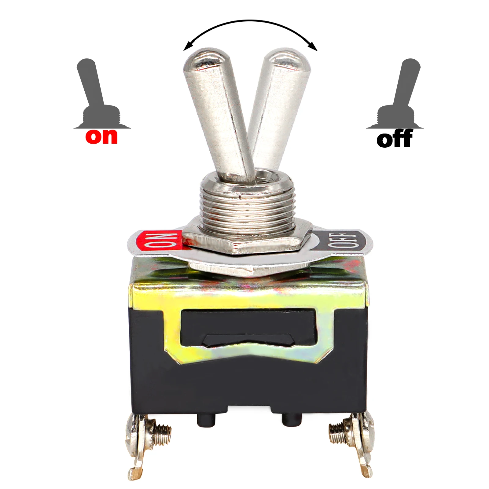 Toggle Flick Switch Rocker 12 V Armaturenbrett SPST ON/OFF Panel Wasserdichte Kofferraumdeckelabdeckung Nebelscheinwerfer Lichtkuppel 12 Volt Autozubehör