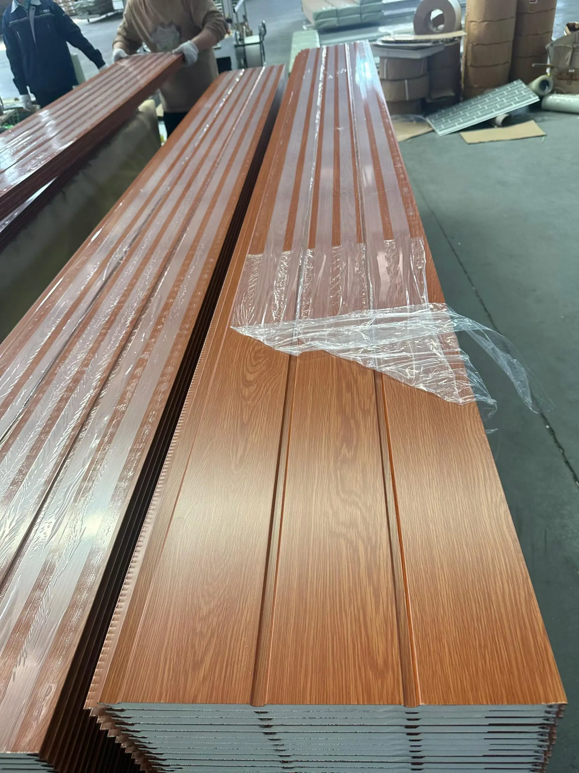 50 Square Meters 16mm*380mm*3800mm Polyurethane Sandwich Panel Metal Siding Exterior Interior Wall Cladding Keeping Warm