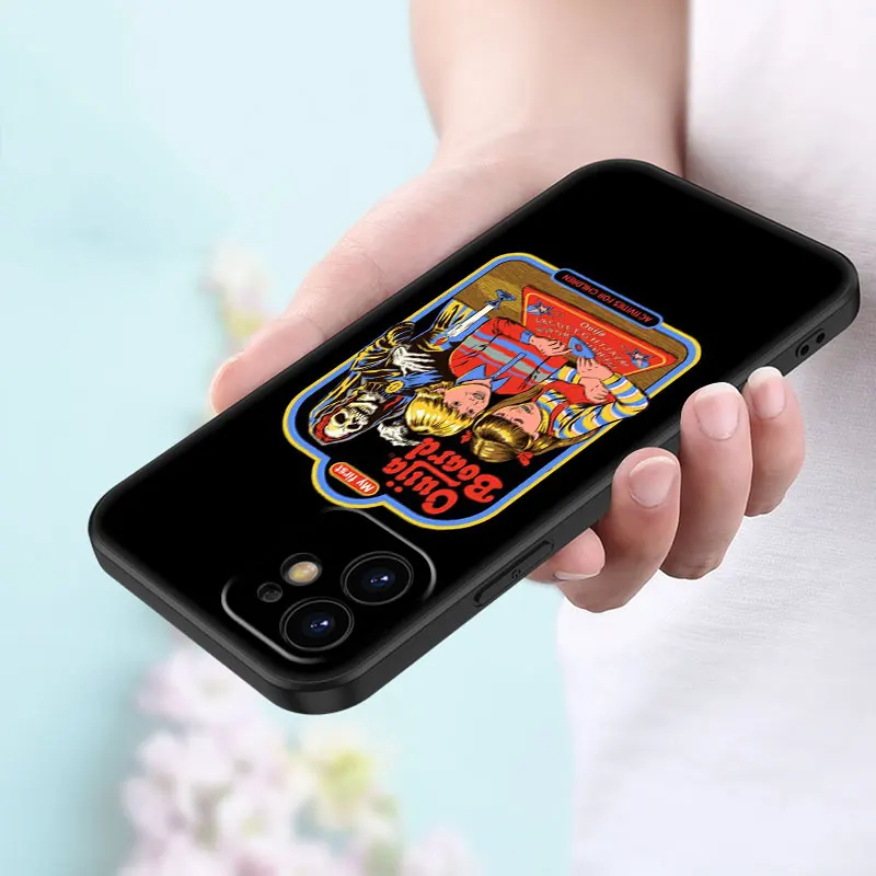 Let's Summon Demons Graphic Black Phone Case For Apple iPhone 15 14 13 12 Mini 11 Pro MAX XR X XS 7 8 Plus SE 2020 2022 Cover image 3
