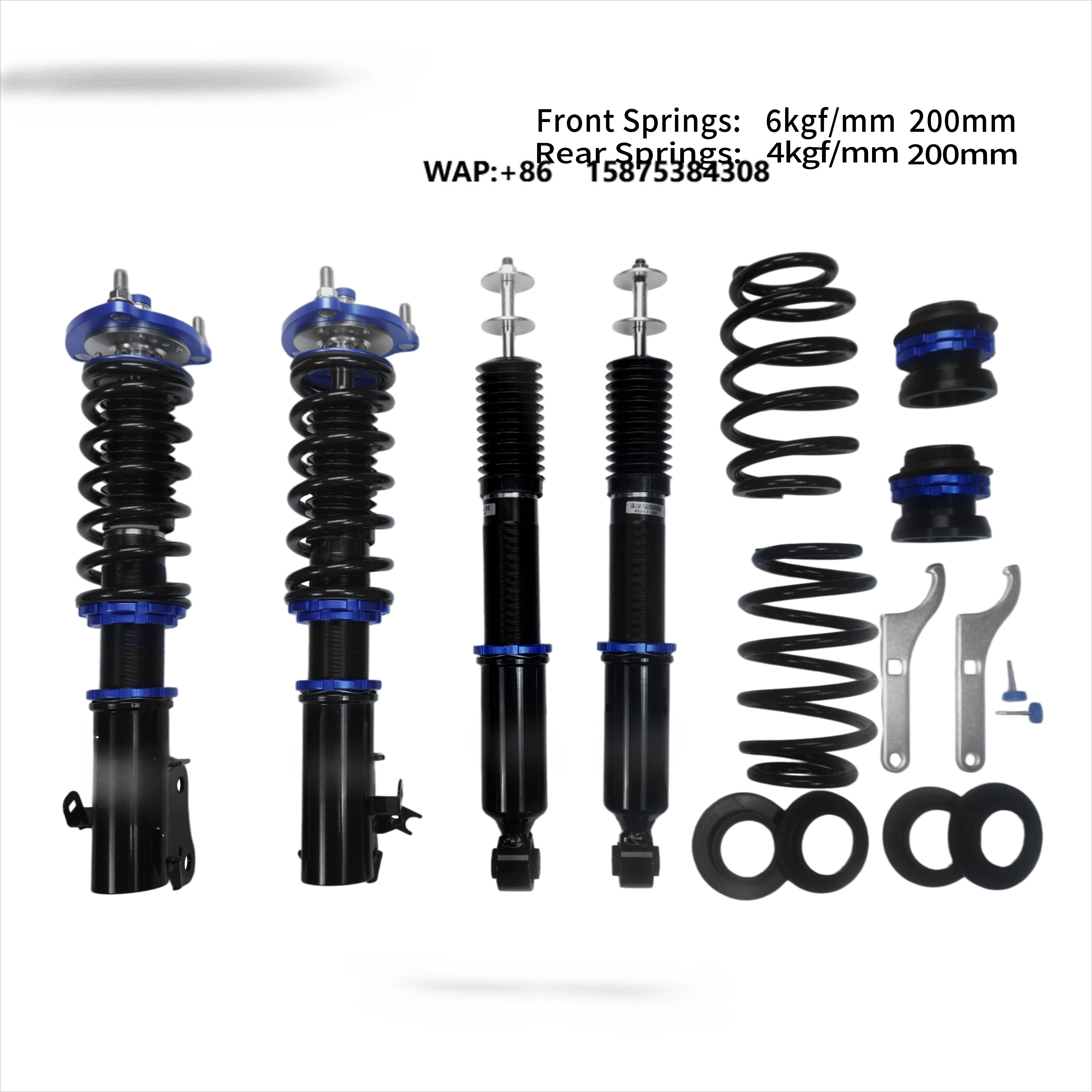 

GFRC High-Performance Monotube Coilover Suspension for 2008-2012 FD1 Damping/Height Adjustable Shock Absorber
