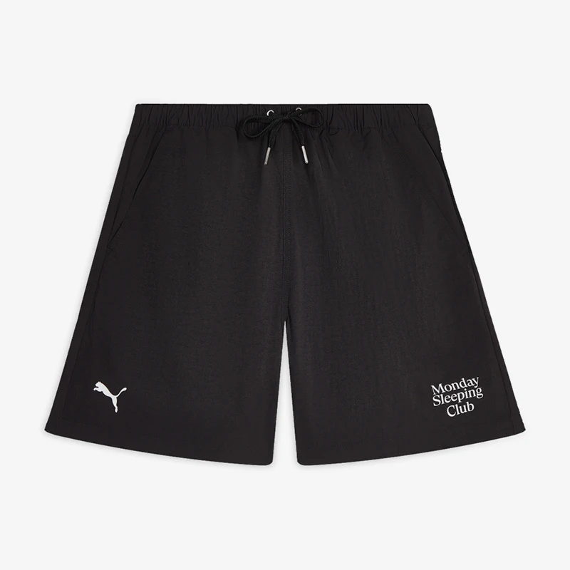 Puma genuine men's comfortable, breathable, and moisture absorbing lifestyle sports and leisure shorts 638989-01
