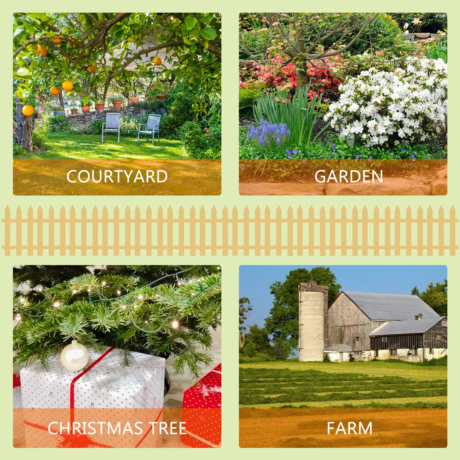 

1 шт. Декоративный забор из карбонизированного дерева для сада, двора, балкона, детского сада, ограждение для газона, разделитель для улицы