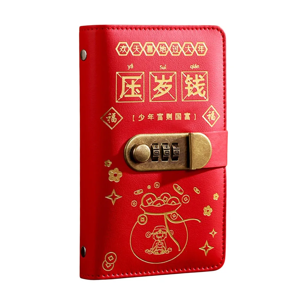 

Save Money 100 Envelopes Money Saving Challeng With Password Lock PU Savings Challenges Sheets Large Capacity Waterproof