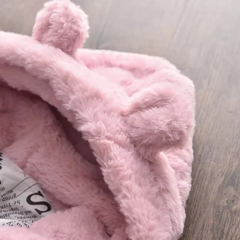 الخريف الشتاء طفل الفتيات أفخم سترات من الفرو الاطفال الدافئة مقنعين القطن معطف أزياء ملابس خارجية للأطفال ملابس سنوسويت غير رسمية