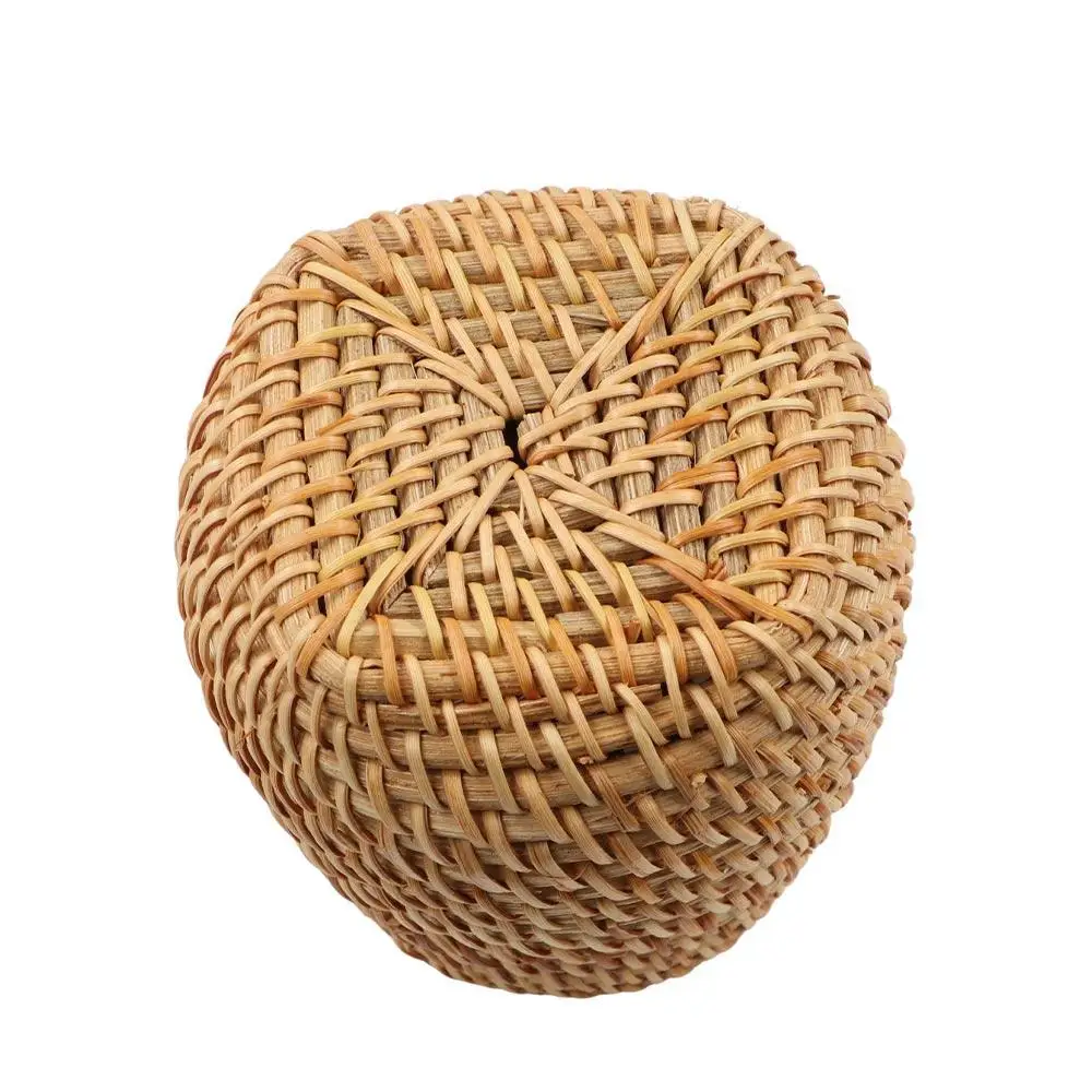 Stationery Storage Wood Vine Rattan Pen Holder Cosmetic Holder Large Capacity Hand Woven Pen Holder Handmade Minimalism