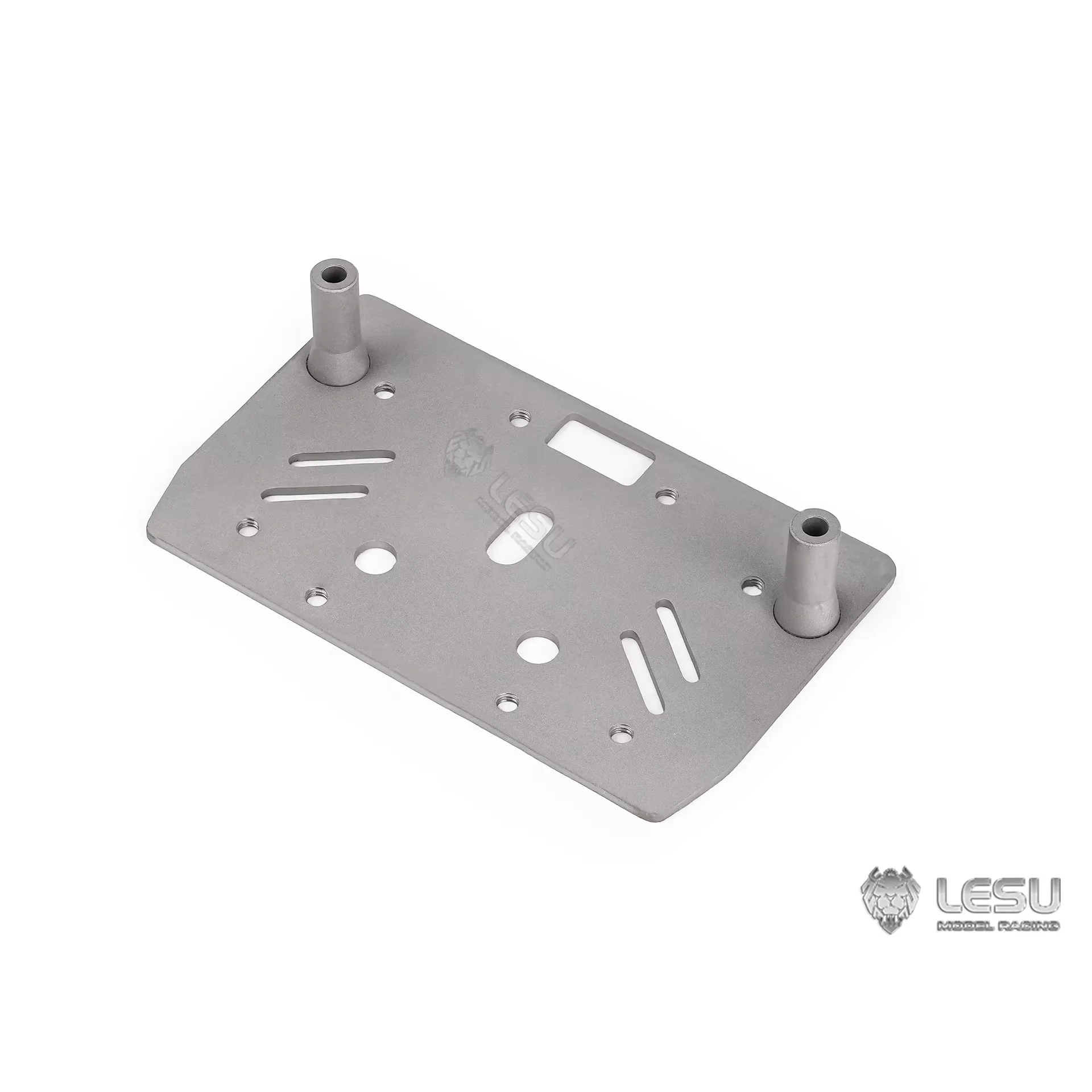 LESU Teile Metall-Fronthalterungen für Hydraulische Stützbeine 1/14 DIY RC Roll-on Roll-off Muldenkipper 3363 3348 TGS Kranwagenmodell – Detail 2