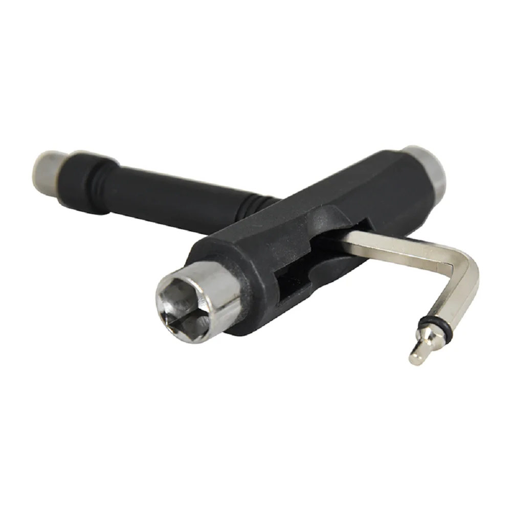 1pc ferramenta de skate skate t-tipo chave longboard skate chave de fenda ferramenta essencial para skate scooter acessórios