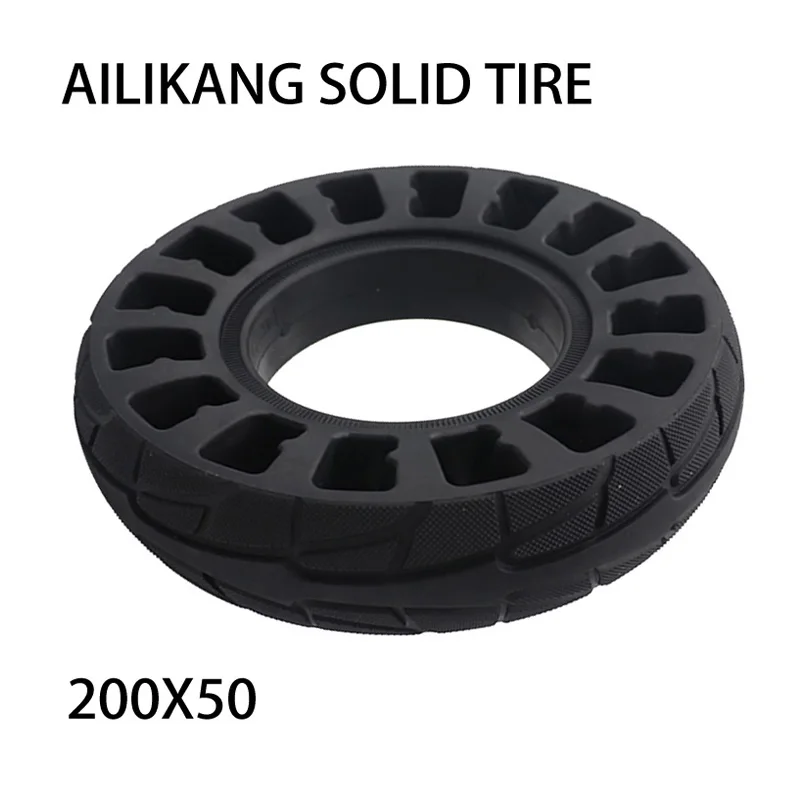 88MM inner diameter 200X50 tire suitable for 8-inch electric scooters with non inflatable honeycomb solid tires