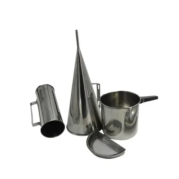Marsh Funnel Drill Fluid Analyzer เกจวัดการไหลของเหลวสําหรับเจาะสแตนเลส