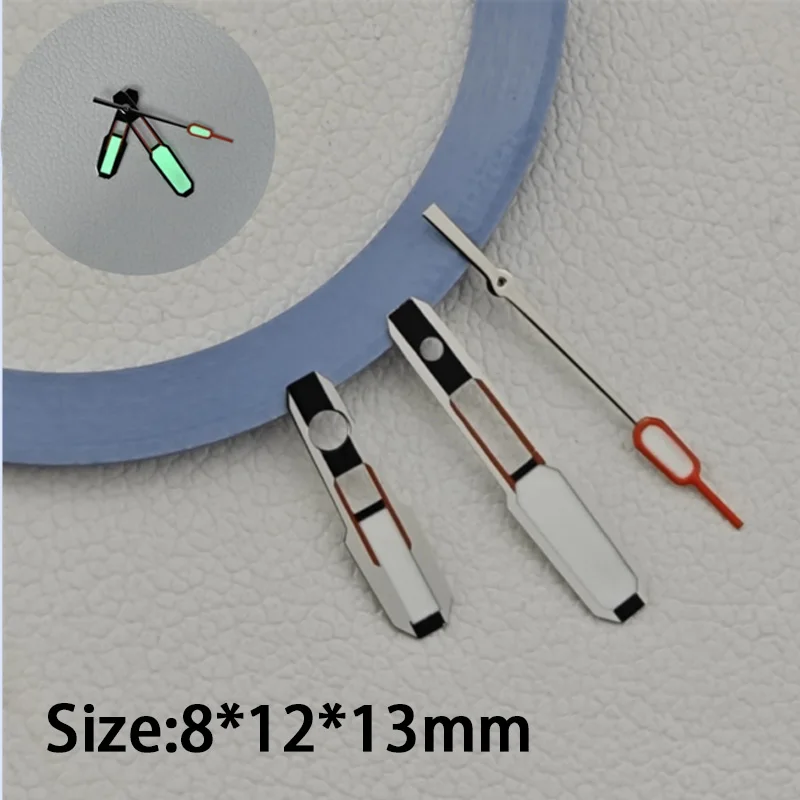 Lancette dell'orologio NH35 modificate Lancette dell'orologio verde luminoso AP Ago Argento Oro Rosa Nero Accessori per orologi per movimento NH35/NH36/4R/7S