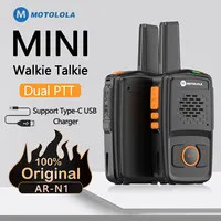 Motolola Mini Walkie Talkie 16 Channels Professional MT-N1 UHF 400-470MHZ Support USB Charging Match Baofeng Two Way Radio