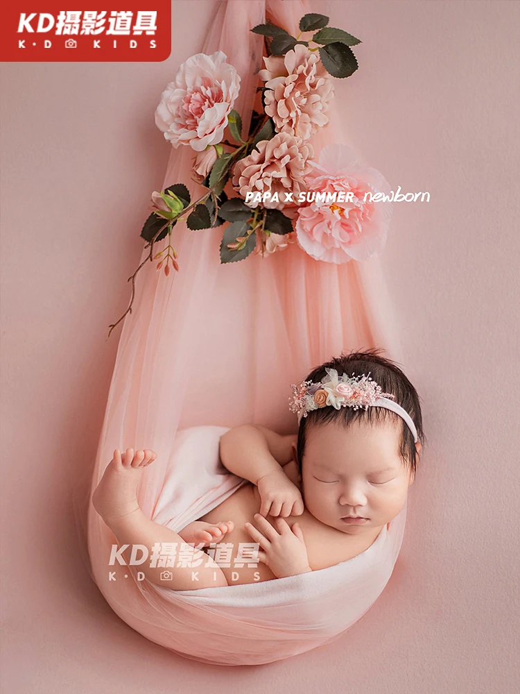 Photography of Full Moon Newborn Infants and Babies Props Taking Postpartum Photos Children's Studio Clothing 신생아사진