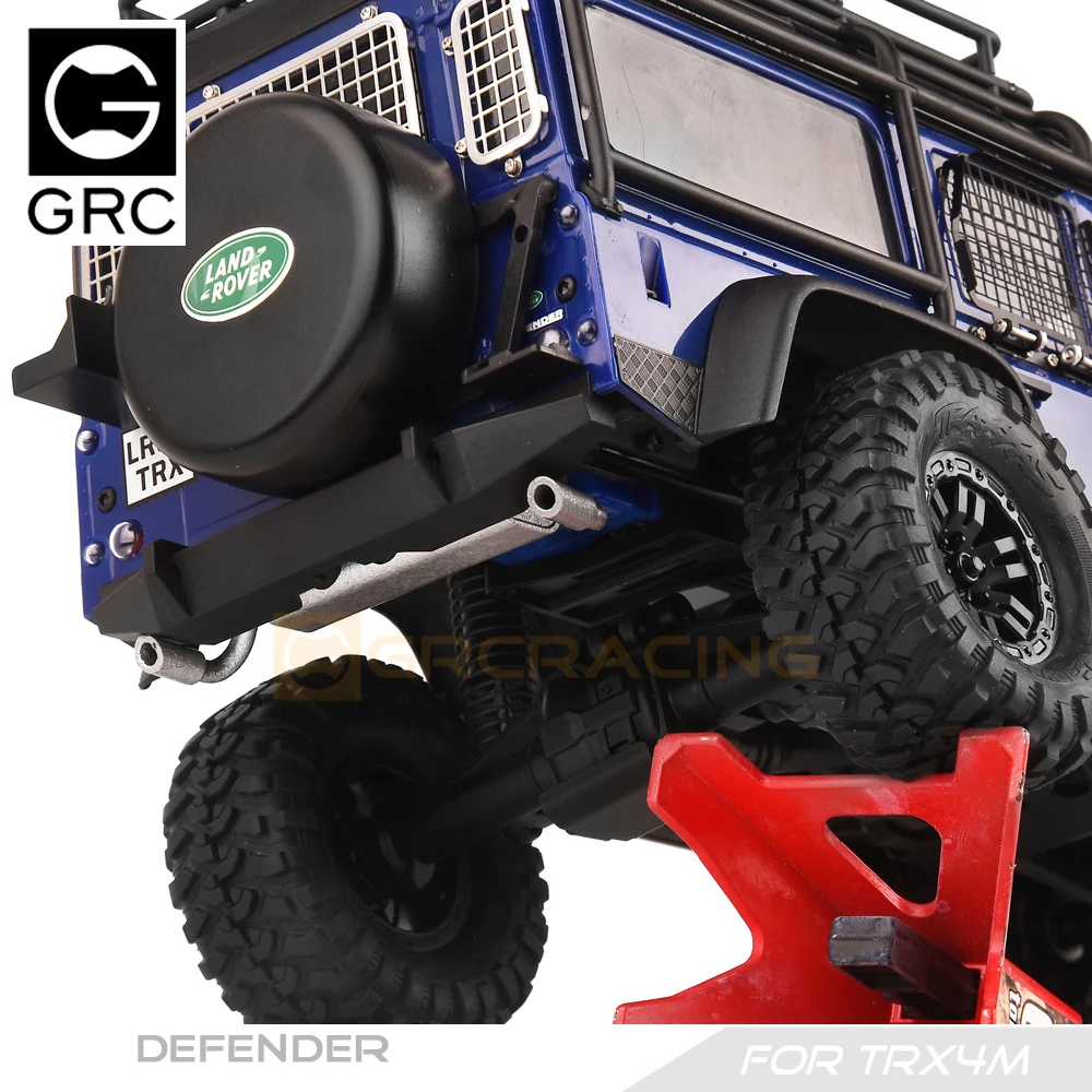 GRC TRX4M Выхлопная труба Имитация побега-трубы Украшение с 3D-печатью для TRX4M Defender Обновление деталей # G178SP # G178SQ