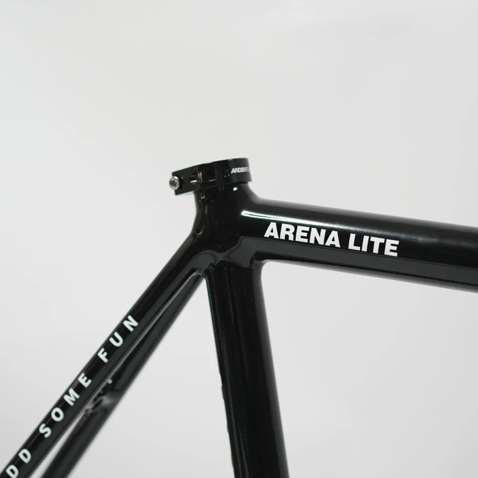 Ardently Lite Frameset 700C Aluminum Fixed Gear Frame & Fork Track Fixie Bike 50CM 52.5CM 55CM Single Speed Bicycle Parts