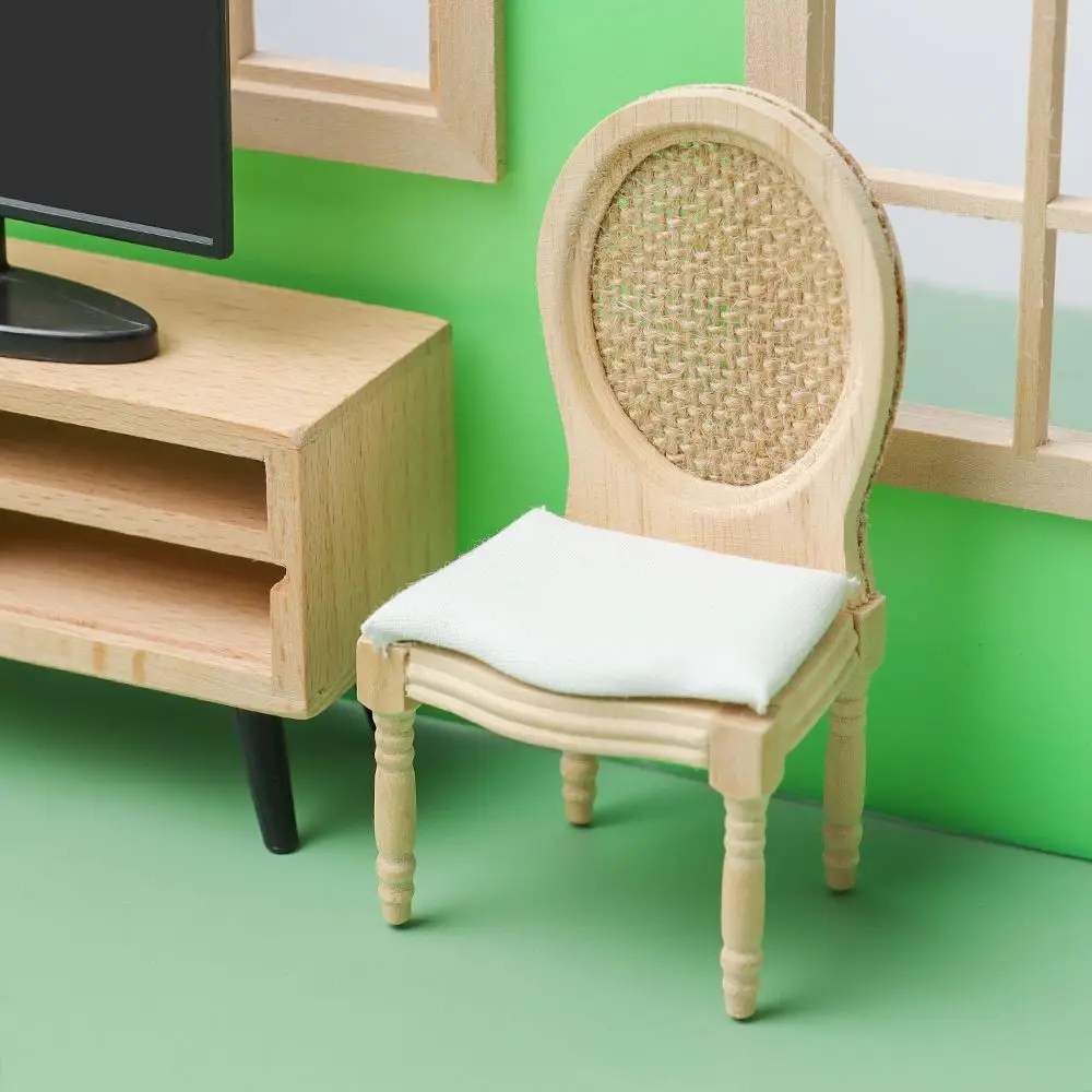 1:12 Nhà Búp Bê Ghế Mô Phỏng Nhỏ Sofa Phân Bàn Ghế Đồ Chơi Mô Hình Ngôi Nhà Búp Bê Trang Trí Nhà Búp Bê Thu Nhỏ Phụ Kiện