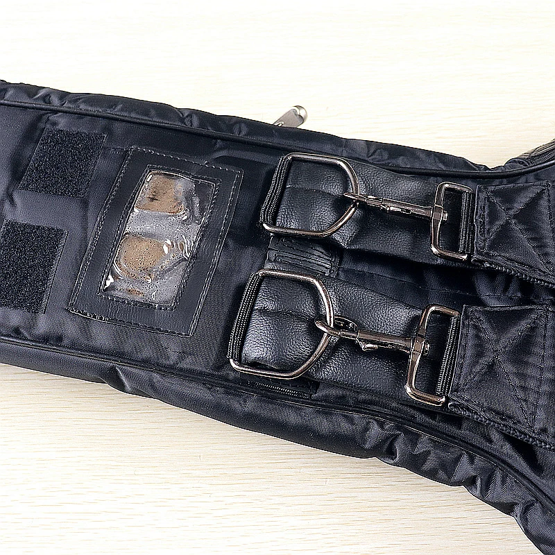 Sac à dos pour guitare électrique de forme Unique de 41 pouces, Protection rembourrée étanche et robuste, multifonctionnel