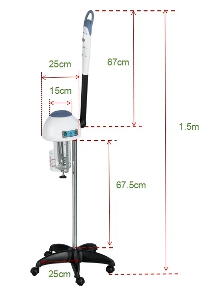 DTY Salon spa Aromatherapy machine hot facial steamer professional vapor face and skin care machine