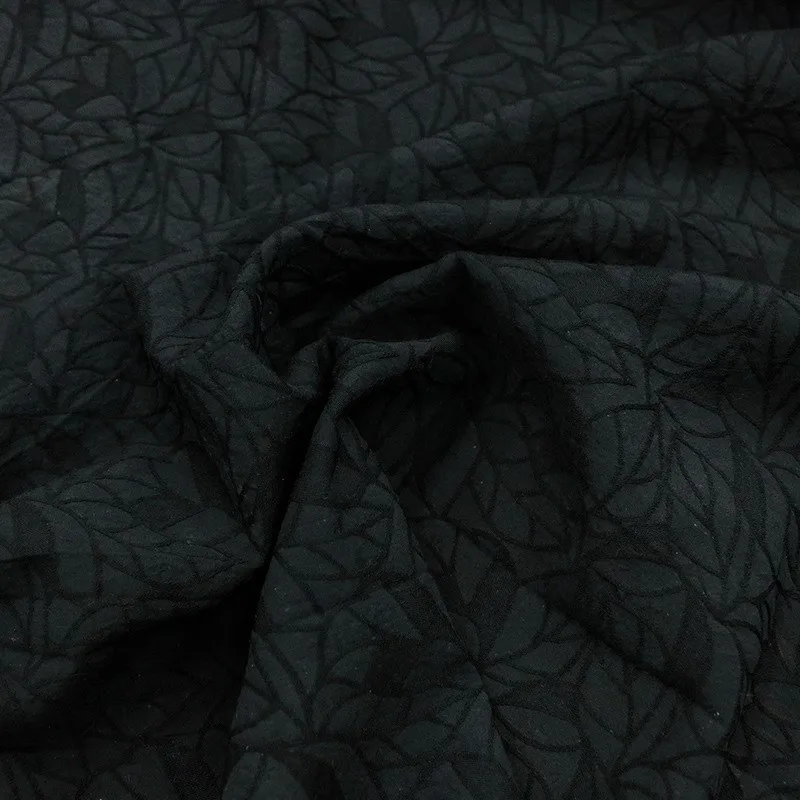 

Heavyweight nylon blended jacquard autumn and winter fabric new Chinese-style top robe clothing designer's