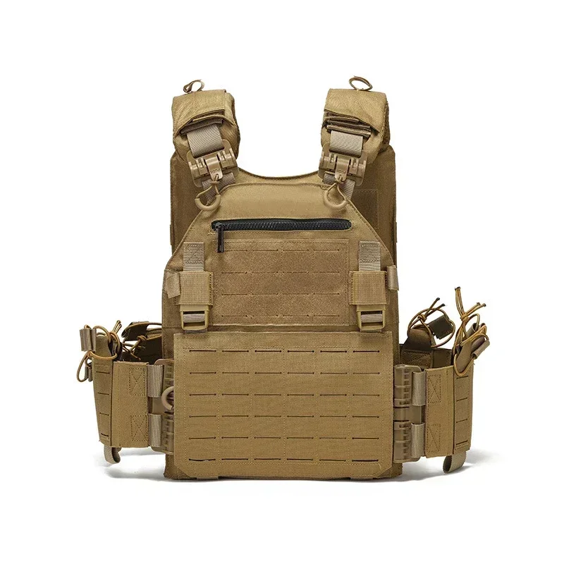 

Quick Release Tactical Vest Hunting Men Plate Carrier Chest Rig Military Combat Armor Vests Outdoor CS Training Airsoft Vest