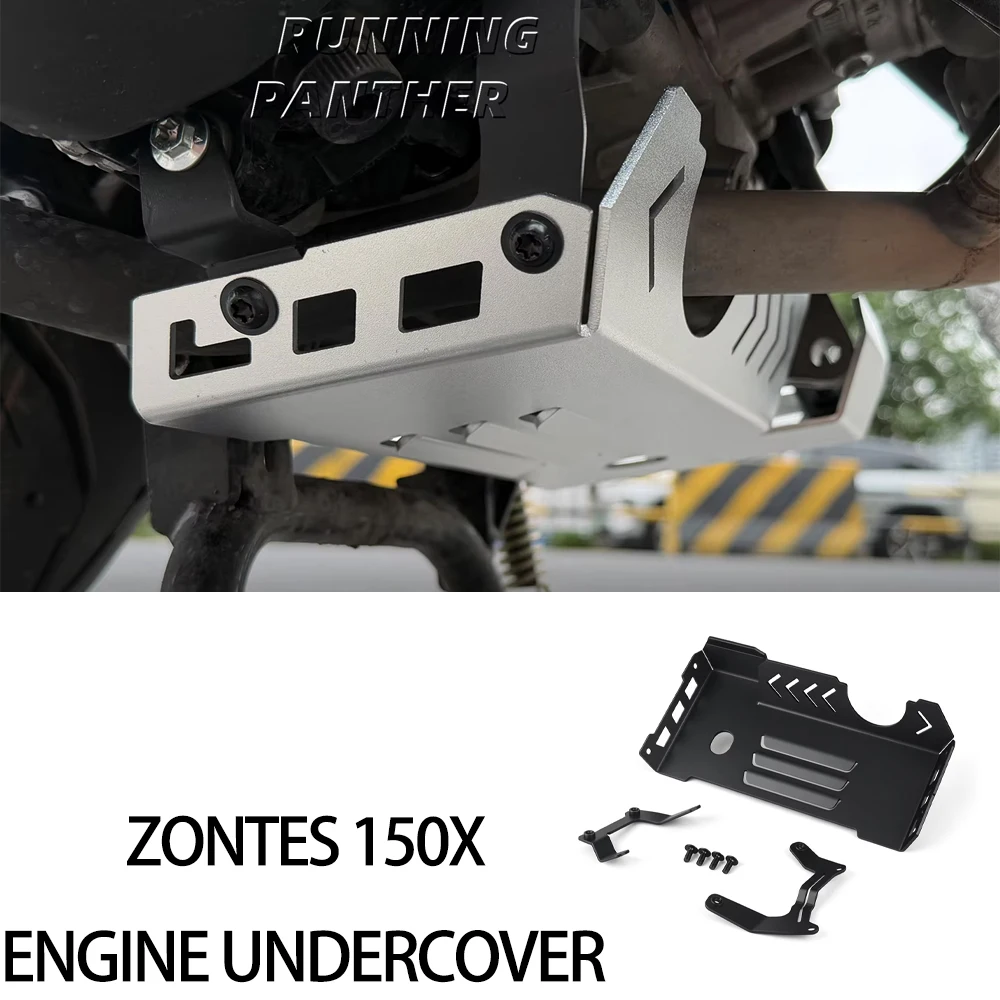 

Motorcycle Parts Engine under shield Chassis guard Engine undercover Impact-resistant Under engine guard For Zontes 150X