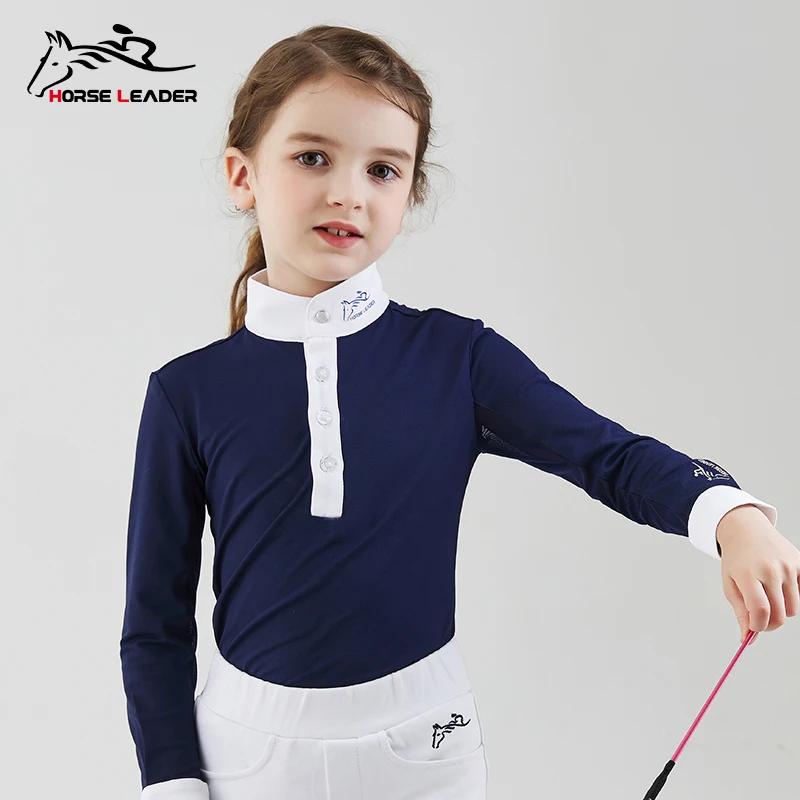 children's-formal-riding-shirt-with-stand-collar