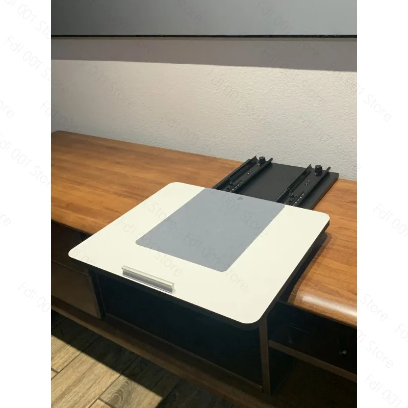 front and rear infinite telescopic up and down infinite height TV telescopic station ultra short focus projector bracket